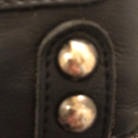 Linea Peale black leather clutch - Picture 6 of 6